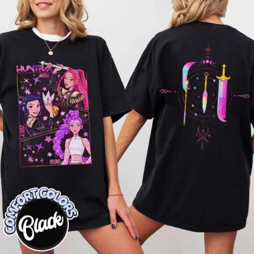 HUNTRIX Kpop Demon Hunters TShirt/Sweatshirt/Hoodie, Kpop Demon Hunter Merch