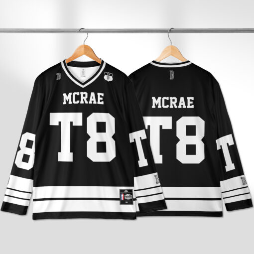 Tate Mcrae Hockey Jersey - T8 Concert Outfit