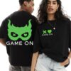 Double-Sided Game On Sweatshirt