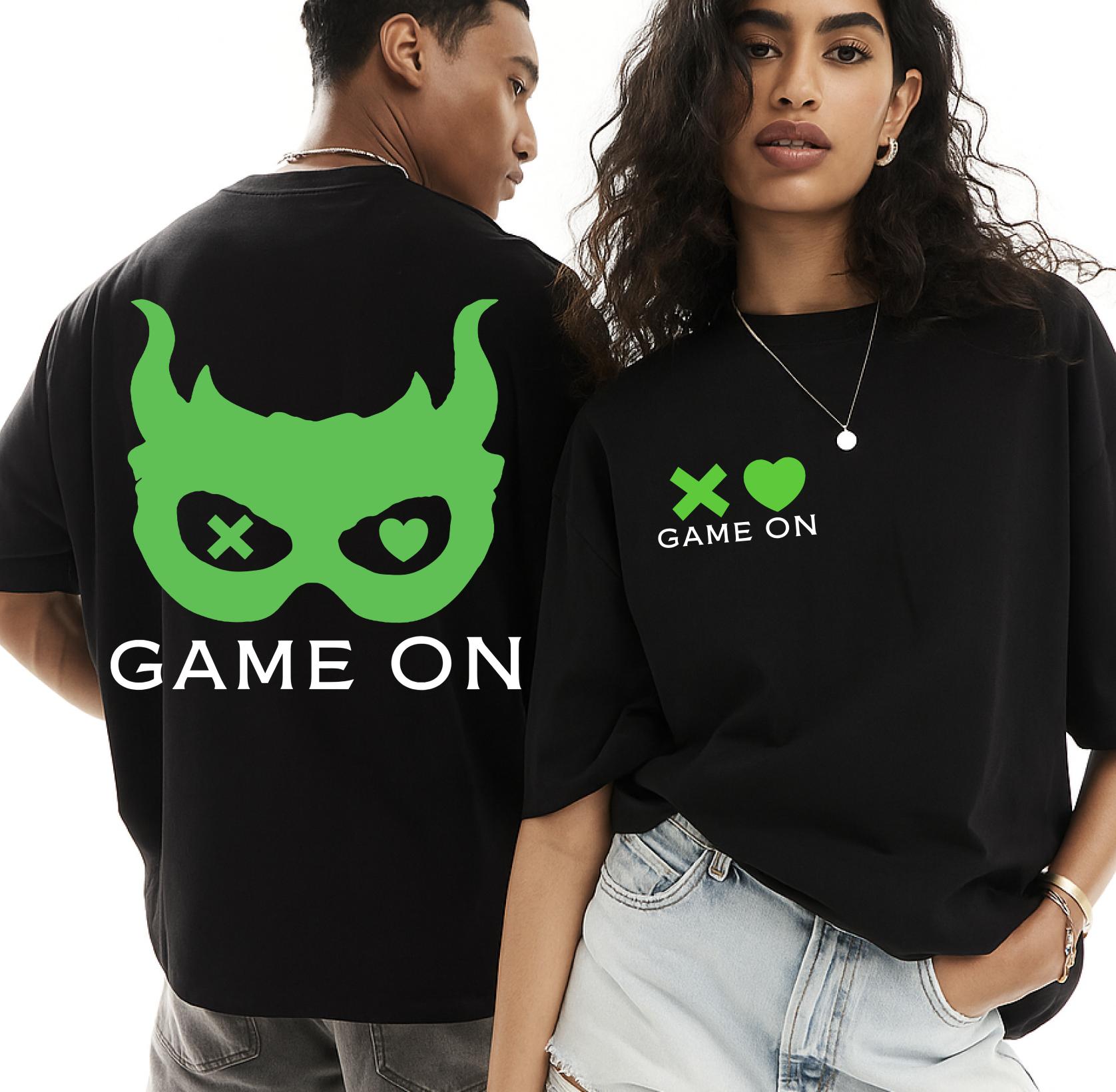 Double-Sided Game On Sweatshirt