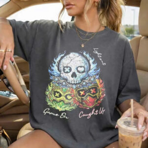 Officially Licensed Lights Out Caught Up Game On, Navessa Allen Shirt, Masked Men, Dark Romance Book Lover