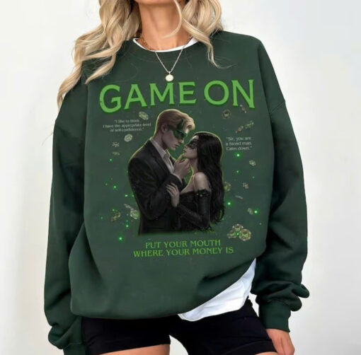 Officially Licensed Lights Out Caught Up Game On, Navessa Allen Shirt, Masked Men, Dark Romance Book (Copy)